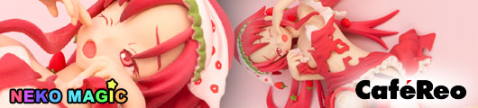 Food Girls Strawberry chan Fragrance PVC Figure by CafeReo Food Girls Strawberry chan Fragrance PVC Figure by CafeReo