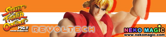 Street Fighter Online Revoltech SFO Ken action figure by Kaiyodo Street Fighter Online Revoltech SFO Ken action figure by Kaiyodo