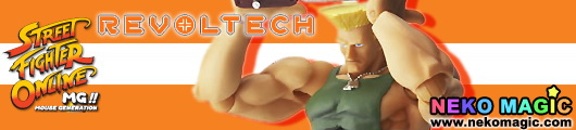 Street Fighter Online Revoltech SFO Guile action figure by Kaiyodo Street Fighter Online Revoltech SFO Guile action figure by Kaiyodo