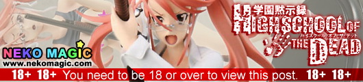 Highschool of the Dead Takagi Saya 1/8 PVC figure by Toys works Highschool of the Dead Takagi Saya 1/8 PVC figure by Toys works
