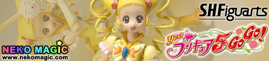 Yes! Precure5 GoGo S.H.Figuarts Cure Lemonade action figure by Bandai Yes! Precure5 GoGo S.H.Figuarts Cure Lemonade action figure by Bandai