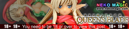 Queens Blade the Combat Instructor Alleyne Revoltech QB 007 action figure by Kaiyodo Queens Blade the Combat Instructor Alleyne Revoltech QB 007 action figure by Kaiyodo