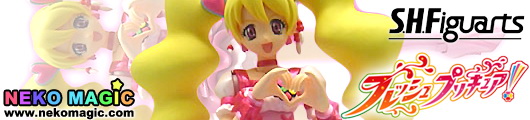 Fresh Precure S.H.Figuarts Cure Peach action figure by Bandai Fresh Precure S.H.Figuarts Cure Peach action figure by Bandai