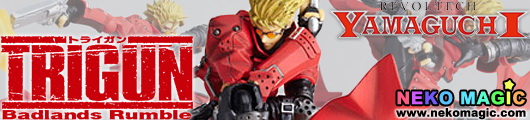 Trigun Vash the Stampede Revoltech Yamaguchi No.91 action figure by Kaiyodo Trigun Vash the Stampede Revoltech Yamaguchi No.91 action figure by Kaiyodo