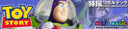 Toy Story Buzz Lightyear Sci Fi Revoltech No.011 action figure by Kaiyodo Toy Story Buzz Lightyear Sci Fi Revoltech No.011 action figure by Kaiyodo