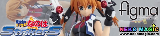 Magical Girl Lyrical Nanoha Strikers Teana Lanster Barrier Jacket ver. figma 073 action figure by Max Factory Magical Girl Lyrical Nanoha Strikers Teana Lanster Barrier Jacket ver. figma 073 action figure by Max Factory