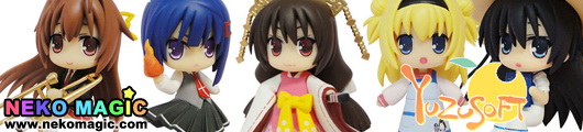 Yuzu Soft Figure Collection trading figures by Toys Planning Yuzu Soft Figure Collection trading figures by Toys Planning