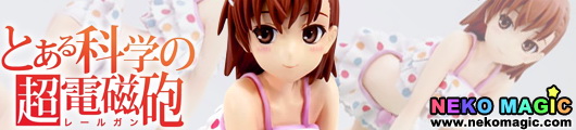 A Certain Scientific Railgun Misaka Mikoto Furi Furi Swimsuit figure Anime Ver. 1/8 PVC figure by Dengeki A Certain Scientific Railgun Misaka Mikoto Furi Furi Swimsuit figure Anime Ver. 1/8 PVC figure by Dengeki