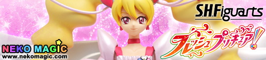 Fresh Precure S.H.Figuarts Cure Angel Peach action figure by Bandai Fresh Precure S.H.Figuarts Cure Angel Peach action figure by Bandai