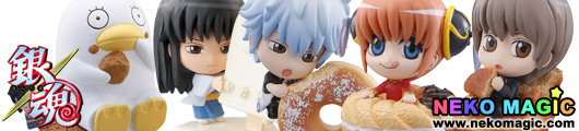 Gintama Petit Chara Land Ginsans Ice Cream and Donuts trading figure by Megahouse Gintama Petit Chara Land Ginsans Ice Cream and Donuts trading figure by Megahouse