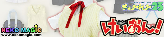 K ON! Sakuragaoka Girls High School Uniform Mini Costume Set for 1/6 (23cm) Doll by Resinya! K ON! Sakuragaoka Girls High School Uniform Mini Costume Set for 1/6 (23cm) Doll by Resinya!