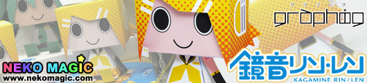 Vocaloid 2 – Kagamine Rin Graphig 035 paper craft by Cospa Vocaloid 2 – Kagamine Rin Graphig 035 paper craft by Cospa