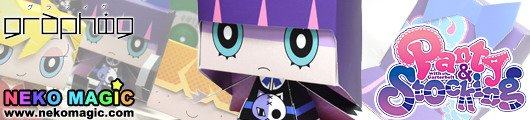 Panty & Stocking with Garterbelt – Panty Graphig 017 paper craft by Cospa Panty & Stocking with Garterbelt – Panty Graphig 017 paper craft by Cospa