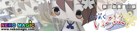 Hanasaku Iroha – Matsumae Ohana Uniform Ver. Graphig 049 paper craft by Cospa Hanasaku Iroha – Matsumae Ohana Uniform Ver. Graphig 049 paper craft by Cospa