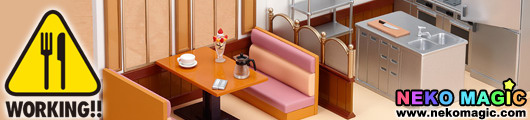 Nendoroid Play Set #05: Wagnaria A Set Guest Seating & B Set Kitchen by Phat company Nendoroid Play Set #05: Wagnaria A Set Guest Seating & B Set Kitchen by Phat company