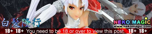 Takayuki Shiragamis original character Shing Kazekiri no zan Ni no katachi Amaterasu 1/6 Polystone figure by Q six Takayuki Shiragamis original character Shing Kazekiri no zan Ni no katachi Amaterasu 1/6 Polystone figure by Q six