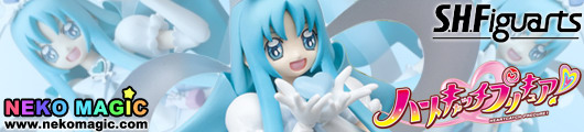 HeartCatch Pretty Cure! S.H.Figuarts Cure Marine Super Silhouette action figure by Bandai HeartCatch Pretty Cure! S.H.Figuarts Cure Marine Super Silhouette action figure by Bandai
