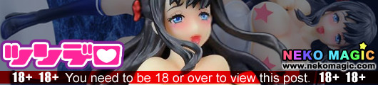 Tsundero Tachibana Yuna White School Swimsuit Ver. 1/10 PVC figure by Q six Tsundero Tachibana Yuna White School Swimsuit Ver. 1/10 PVC figure by Q six