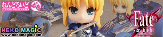 Fate/stay night – Nendoroid Petit x Mini 4WD Saber drives Super Saber Special figure set by Good Smile Company Fate/stay night – Nendoroid Petit x Mini 4WD Saber drives Super Saber Special figure set by Good Smile Company