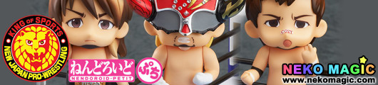 New Japan Pro Wrestling Ring Set action figures by Good Smile Company New Japan Pro Wrestling Ring Set action figures by Good Smile Company