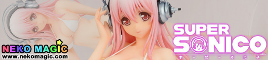Nitro Super Sonic Super Sonico White Swimsuit Ver. 1/7 GK by ASCII Media Works Nitro Super Sonic Super Sonico White Swimsuit Ver. 1/7 GK by ASCII Media Works
