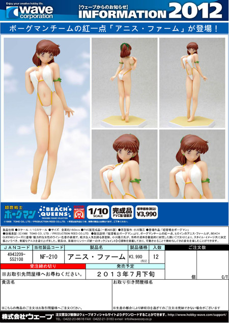Sonic Soldier Borgman – Anice Farm 1/10 PVC figure by WAVE Sonic Soldier Borgman – Anice Farm 1/10 PVC figure by WAVE