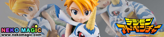Digimon Adventure – Ishida Yamato & Gabumon 1/8 PVC figure by Megahouse Digimon Adventure – Ishida Yamato & Gabumon 1/8 PVC figure by Megahouse