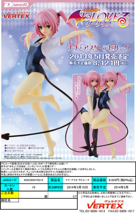 nana deviluke figure