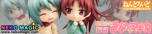 Puella Magi Madoka Magica the Movie: Rebellion – Miki Sayaka Uniform Ver. & Sakura Kyoko Casual Ver. Set Nendoroid No.422 action figure by Good Smile Company Puella Magi Madoka Magica the Movie: Rebellion – Miki Sayaka Uniform Ver. & Sakura Kyoko Casual Ver. Set Nendoroid No.422 action figure by Good Smile Company