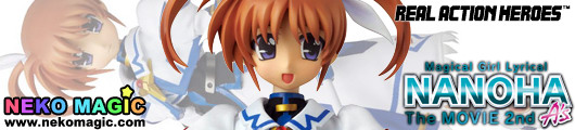 Magical Girl Lyrical Nanoha The MOVIE 2nd A’s – Takamachi Nanoha Real Action Hero 652 27cm doll by Medicom Toy Magical Girl Lyrical Nanoha The MOVIE 2nd A’s – Takamachi Nanoha Real Action Hero 652 27cm doll by Medicom Toy