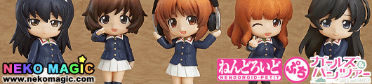 Girls und Panzer Nendoroid Petit trading figures by Good Smile Company Girls und Panzer Nendoroid Petit trading figures by Good Smile Company