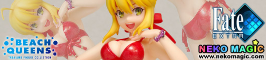 Fate/EXTRA – Saber Fate/EXTRA Ver. red edition Beach Queens 1/10 PVC figure by WAVE Fate/EXTRA – Saber Fate/EXTRA Ver. red edition Beach Queens 1/10 PVC figure by WAVE