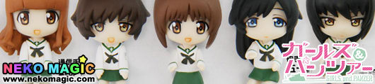 Girls und Panzer – Anglerfish Team Figure Set non scale PVC figure set by PairDot/Pit road Girls und Panzer – Anglerfish Team Figure Set non scale PVC figure set by PairDot/Pit road
