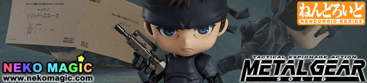 Metal Gear Solid – Solid Snake Nendoroid No.447 action figure set by Good Smile Company Metal Gear Solid – Solid Snake Nendoroid No.447 action figure set by Good Smile Company