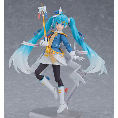 Neko Magic Anime Figure News Exclusive Vocaloid 2 Snow Miku Snow Parade Ver Figma Ex 060 Action Figure By Max Factory