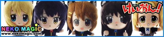 K ON! Cat Ear Plushies by Banpresto K ON! Cat Ear Plushies by Banpresto