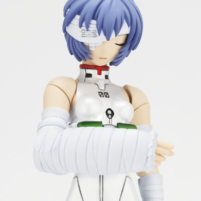 Fraulein Revoltech 008 Ayanami REI Bandage Version Kaiyodo Evangelion Eva Figure for sale online 