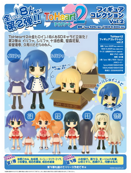 Toheart2 Figure Collection Vol 2 Trading Figures By Toy S Planning Neko Magic