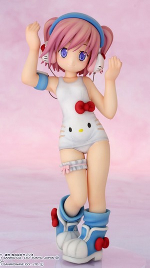 Together with Hello Kitty! – Minase Shizuku non-scale PVC figure by 