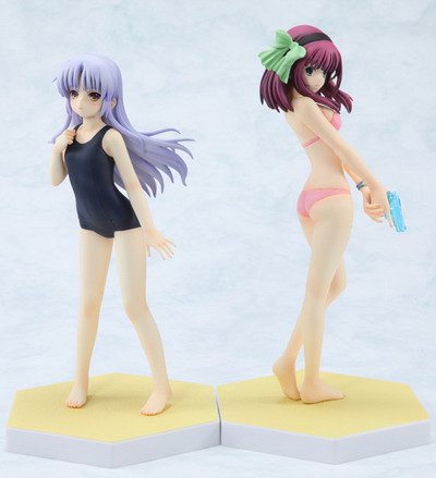 Angel Beats Yuri Kanade Set Dengeki Special Ver 1 10 Pvc Figure By Wave Neko Magic Angel Beats Yuri Kanade Set Dengeki Special Ver 1 10 Pvc Figure By Wave Neko Magic