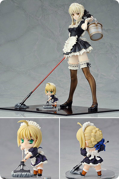 saber alter maid figure