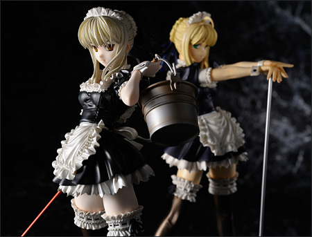 saber alter maid figure
