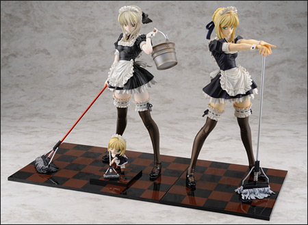 saber alter maid figure