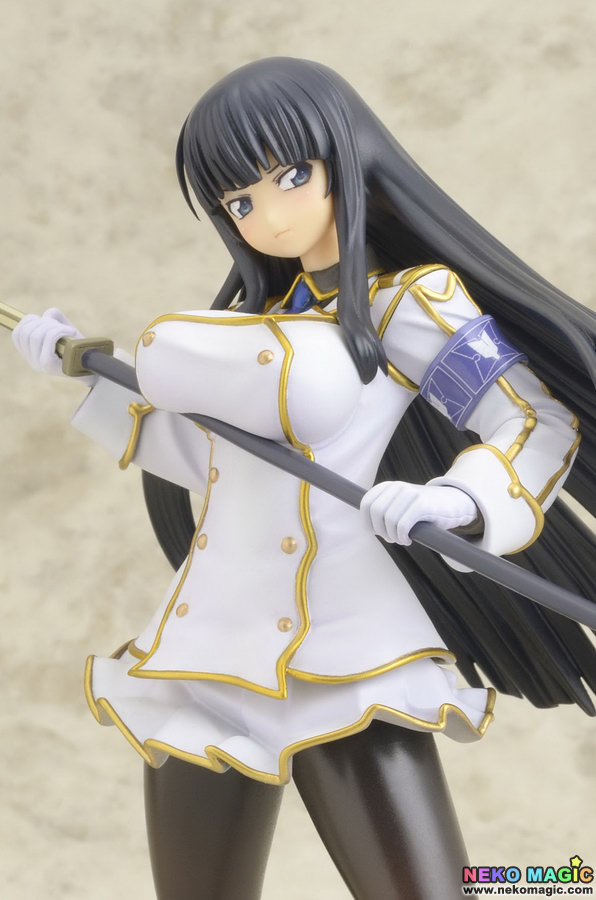 Senran Kagura Portrait of the Girls Ikaruga Gutto Kuru Figure Collection La beaute 20 1/8 PVC
