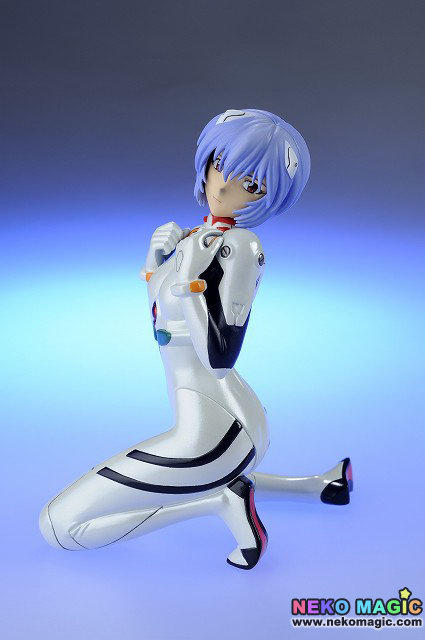 GK Garage Resin Figure Cat Girl Rei Neon Genesis Evangelion Model Kit Toy 1/8 