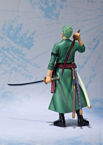 Bandai One Piece Figuarts ZERO Roronoa Zoro Battle Ver. Rengoku Onigiri  Figure