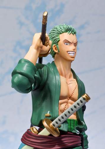 Figuarts Zero One Piece Roronoa Zoro Battle ver. Rengoku Onigiri Figure  Bandai