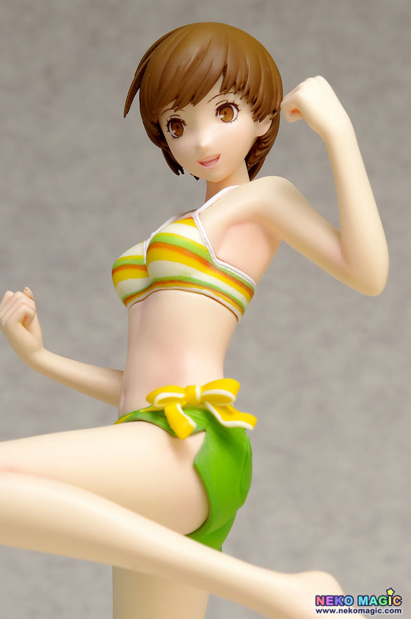 Persona 4 The Golden Satonaka Chie 1 10 PVC Figure By WAVE Neko Magic