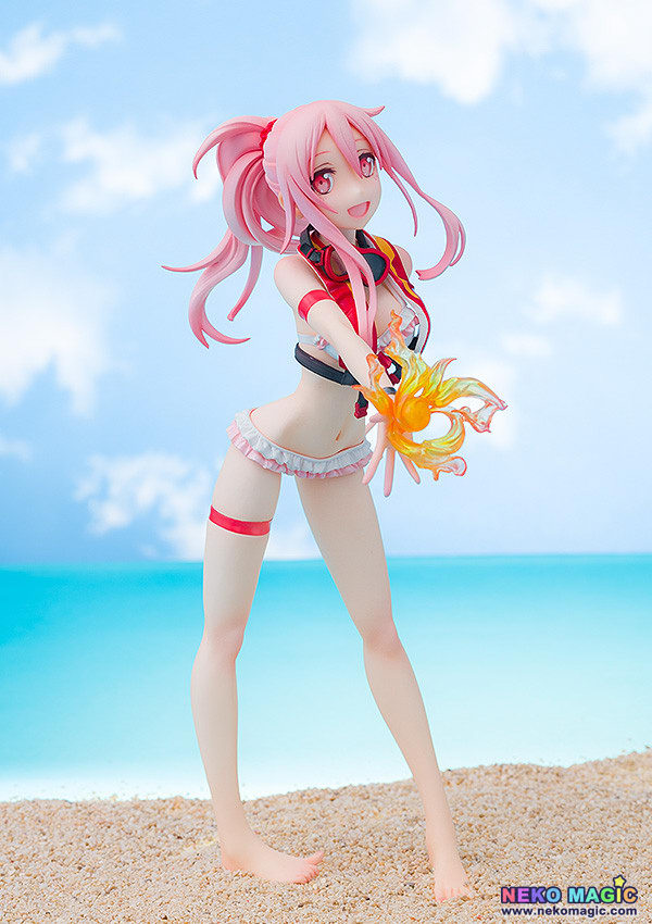 Aquamarine Fire Girl Homura Hinooka Swimsuit Ver. 1/7 Scale PVC Figure (BUNBUN Illustration)