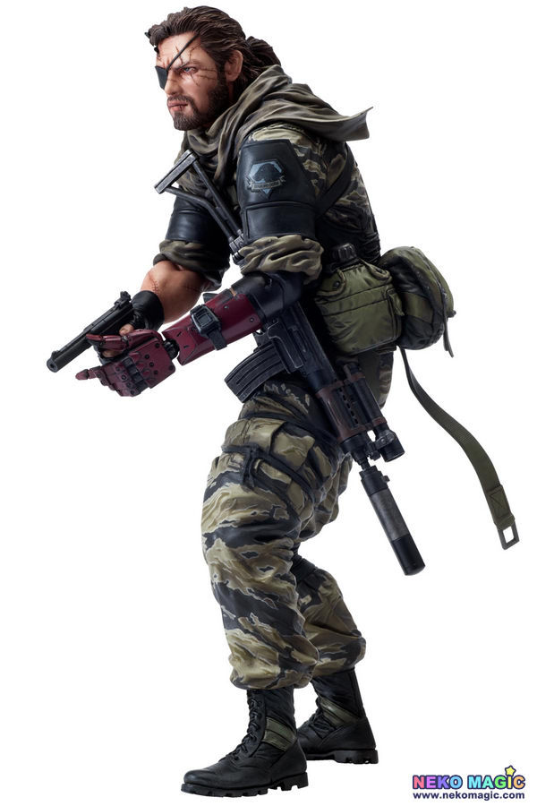 Figurine Play Arts Venom Snake – Metal Gear Solid, Version Splitter, Occasion
